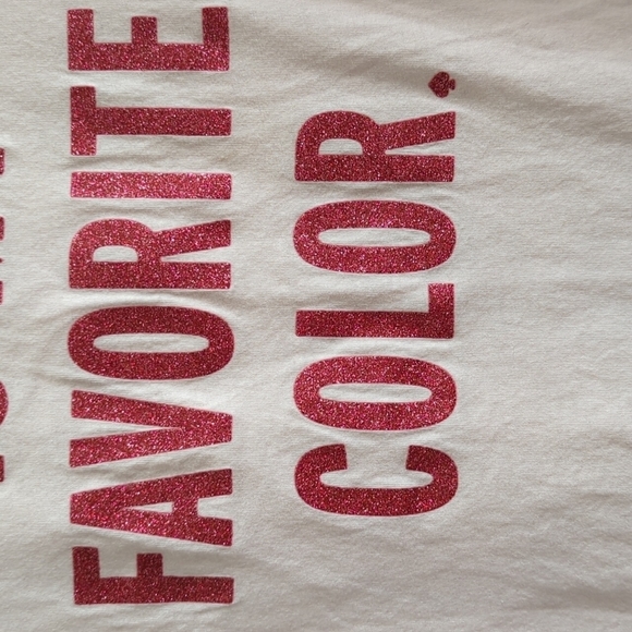 ❌SOLD❌Kate Spade GLITTER IS MY FAVORITE COLOR Tee - Picture 3 of 7